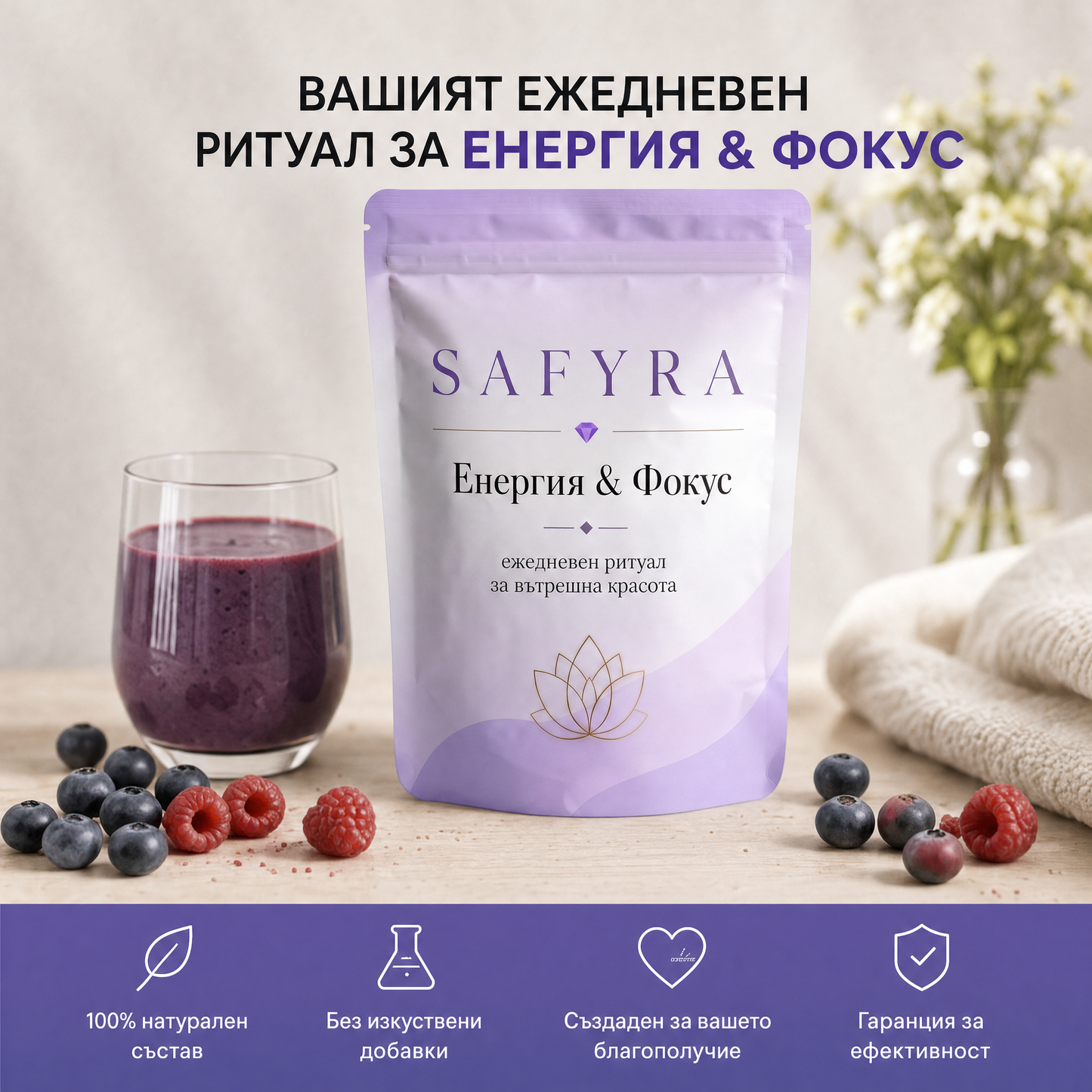 SAFYRA — Енергия & Фокус